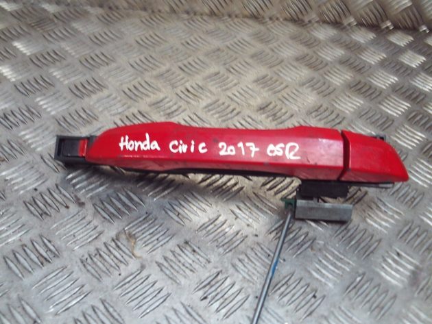 2017 GENUINE HONDA CIVIC REAR RIGHT DRIVER SIDE EXTERIOR DOOR HANDLE OSR - Image 3