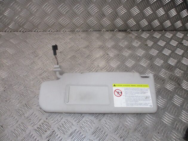 2014 GENUINE VW PASSAT B7 FRONT LEFT PASSENGER SIDE SUNVISOR NSF 3C0857551 - Image 3