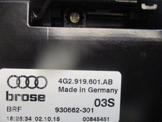 2017 GENUINE AUDI A6 4G FRONT MULTIMEDIA DISPLAY SCREEN UNIT 4G0919601AB - Image 5