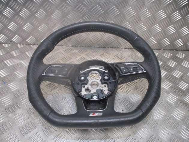2019 GENUINE AUDI Q2 SLINE FLAT BOTTOM MULTIFUNCTION STEERING WHEEL 8V0419091CM
