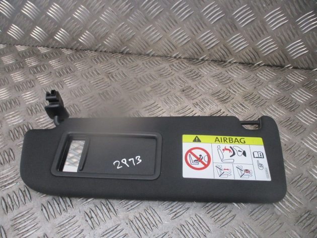 2017 GENUINE AUDI A6 4G FRONT LEFT PASSENGER SIDE SUNVISOR 4G0857551
