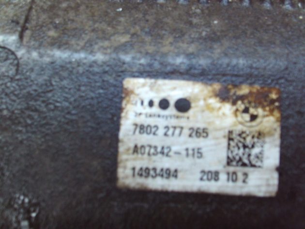 2010 GENUINE BMW3 SERIES ELECTRIC POWER STEERING RACK 7802277265 - Image 2