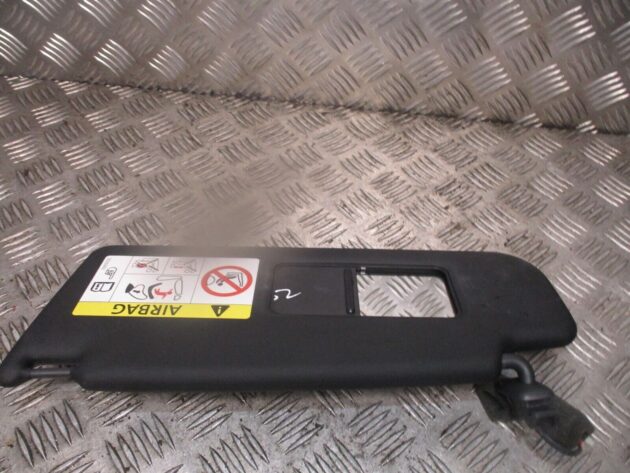 2014 GENUINE VW SCIROCCO FRONT LEFT PASSENGER SIDE SUN VISOR 1K8857551J - Image 2