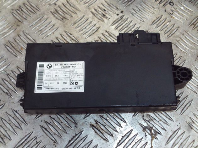 2010 GENUINE BMW 3 SERIES KEY READER ECU CONTROL MODULE UNIT 9237047-01