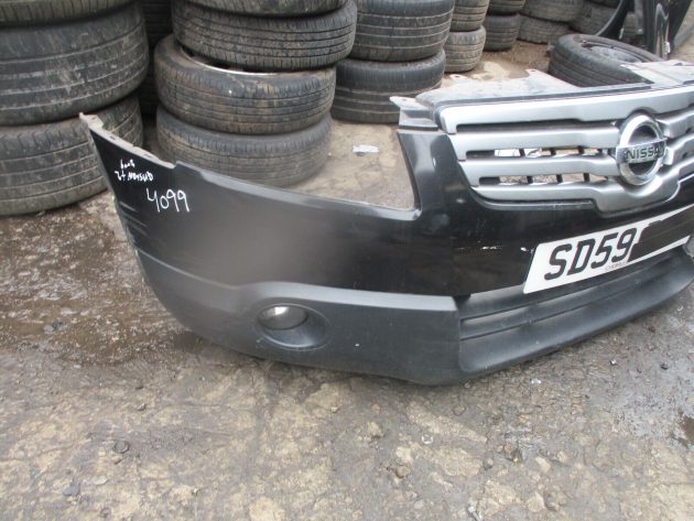 2009 GENUINE NISSAN QASHQAI PLUS 2 FRONT COMPLETE BUMPER - Image 3