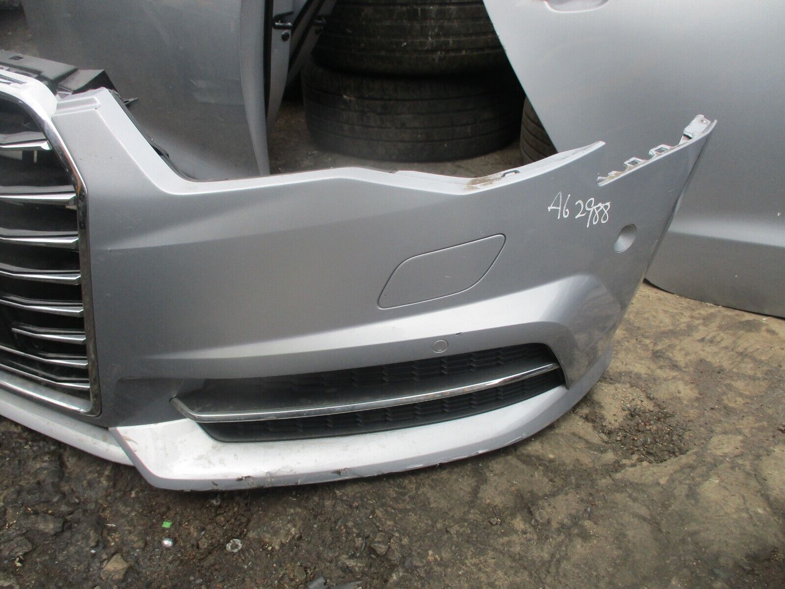 2015 GENUINE AUDI A6 SLINE SALOON FRONT COMPLETE BUMPER - Image 5