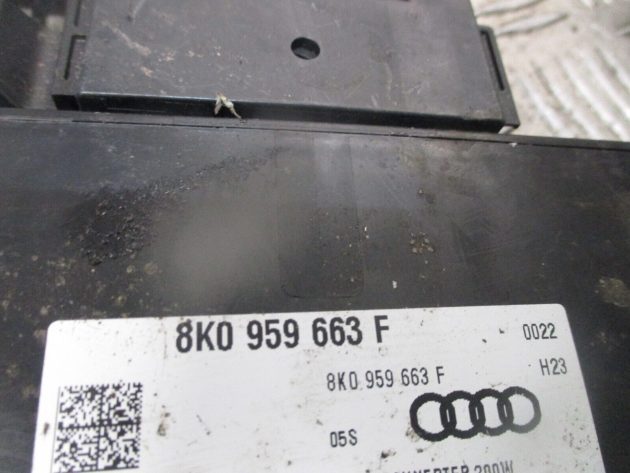 2016 GENUINE AUDI A6 4G VOLTAGE STABILIZER CONTROL MODULE UNIT 8K0959663F - Image 3