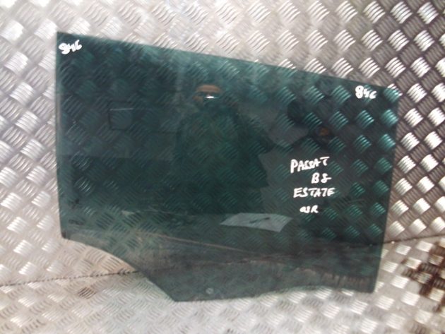 2017 GENUINE VW PASSAT B8 ESTATE REAR RIGHT DRIVER SIDE DOOR WINDOW GLASS OSR