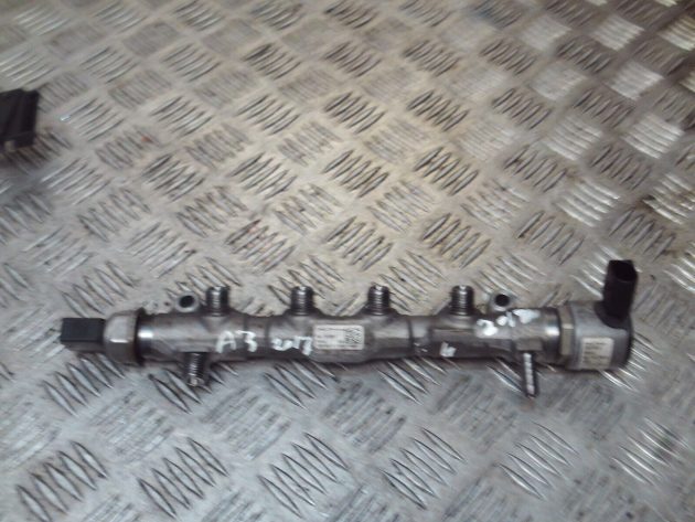 2017 VW AUDI SKODA SEAT 1.6 TDI DIESEL FUEL INJECTION INJECTOR RAIL 04L130089F - Image 3