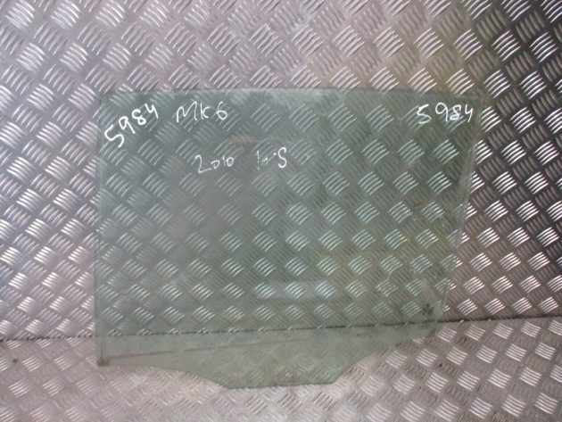 2012 GENUINE VW GOLF MK6 REAR LEFT PASSENGER SIDE WINDOW GLASS 5K6845025C - Image 3