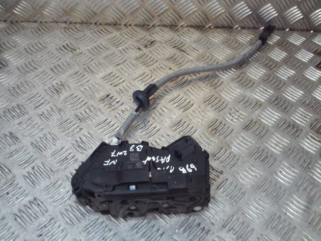 2017 VW PASSAT B8 FRONT LEFT PASSENGER SIDE DOOR LOCK MECHANISM 5TC837015 OEM