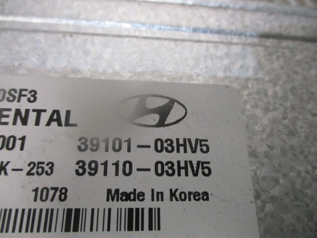 2019 GENUINE HYUNDAI IONIQ 1.8 HYBRID ECU ENGINE CONTROL MODULE UNIT 3910103HV5 - Image 3