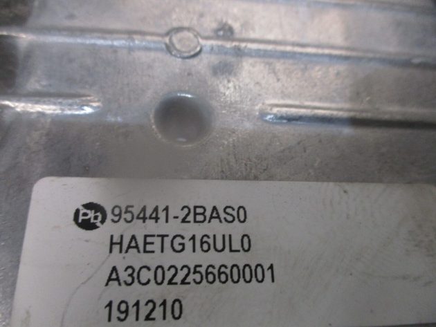 2019 GENUINE HYUNDAI IONIQ HYBRID ENGINE CONTROL MODULE UNIT ECU 954412BAS0 - Image 2