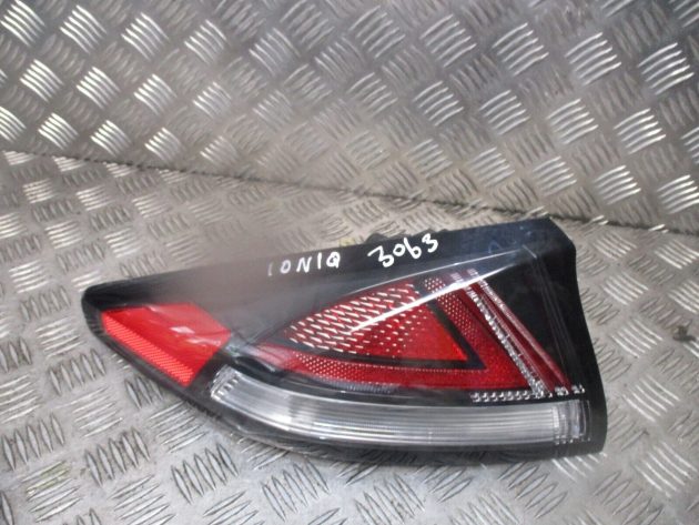 2019 HYUNDAI IONIQ REAR LEFT PASSENGER SIDE BODY TAILLIGHT LAMP 92402G2200 OEM