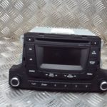2016 GENUINE HYUNDAI I10 RADIO STEREO CD PLAYER HEAD UNIT 96170B90004X