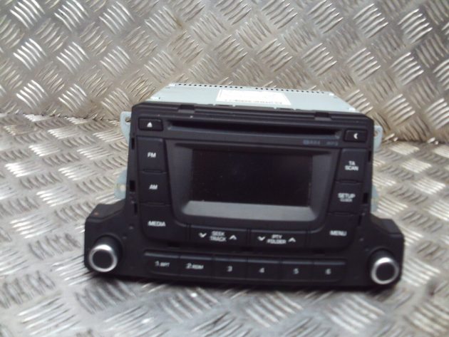 2016 GENUINE HYUNDAI I10 RADIO STEREO CD PLAYER HEAD UNIT 96170B90004X