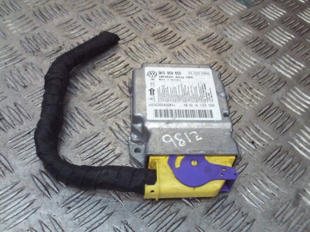 2012 GENUINE VW AUDI SEAT SKODA BAG CONTROL MODULE ECU 5k0959655 - Image 2