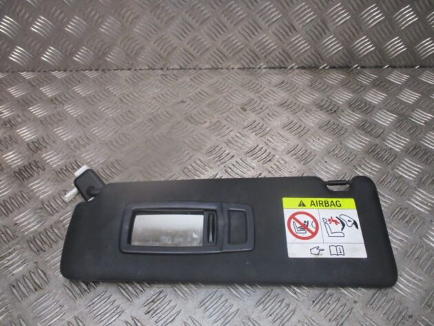 2014 GENUINE BMW 3 SERIES FRONT LEFT PASSENGER SIDE SUNVISOR NSF