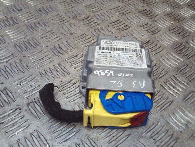 2012 GENUINE AUDI A3 8P SRS BAG ECU CONTROL MODULE 8P0959655P