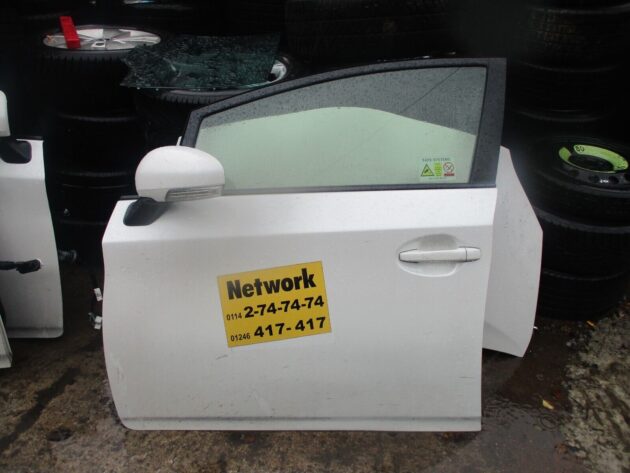 2012 GENUINE TOYOTA PRIUS FRONT LEFT PASSENGER SIDE BARE SHELL DOOR - Image 3