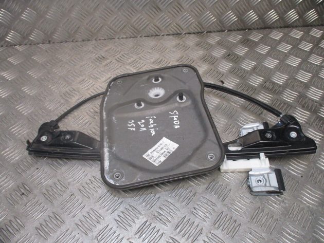 2012 GENUINE SKODA FABIA FRONT RIGHT DRIVER SIDE WINDOW REGULATER 5J2837402G