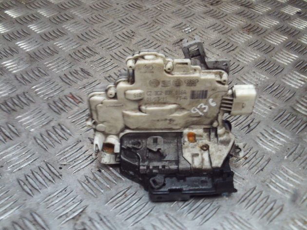 2013 GENUINE VW PASSAT B7 FRONT RIGHT DRIVER SIDE DOOR LOCK MECHANISM 3C2837016A