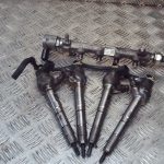 2017 VW SEAT SKODA AUDI 2.0 TDI FUEL 4X INJECTOR FUEL RAIL 04L130277AC 04L089G