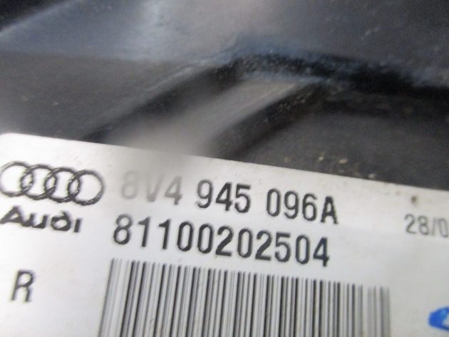2013 AUDI A3 8V HATCHBACK REAR RIGHT DRIVER SIDE OUTER TAILLIGHT LAMP 8V4945096A - Image 4