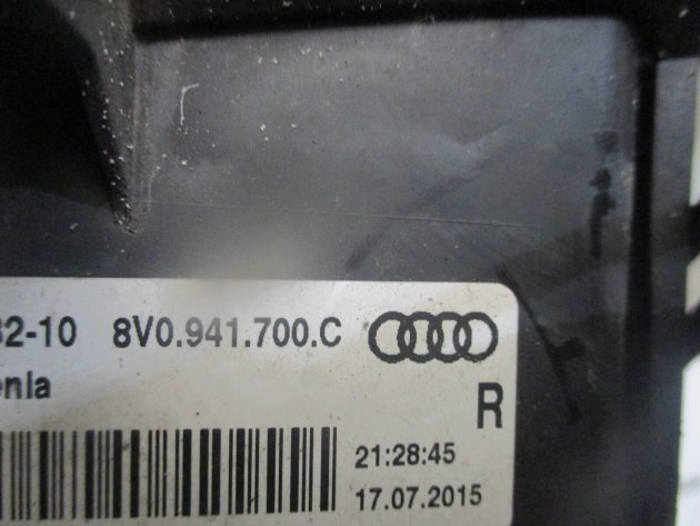 2014 GENUINE AUDI A3 8V FRONT RIGHT DRIVER SIDE FOG LIGHT LAMP 8V0941700C - Image 4