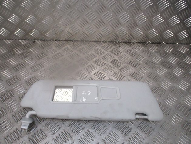 2014 GENUINE AUDI A3 8V FRONT RIGHT DRIVER SIDE SUNVISOR 8V0857552A - Image 2
