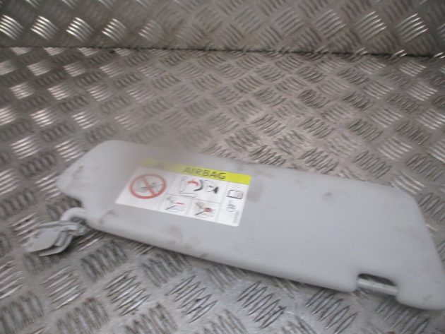 2014 GENUINE AUDI A3 8V FRONT LEFT PASSENGER SIDE SUNVISOR 8V0857551A - Image 3