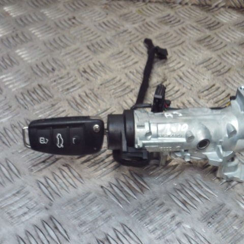 2012 GENUINE AUDI A3 8P IGNITION BARREL & KEY 1K0906865A 1K0905851B