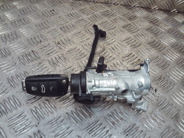 2012 GENUINE AUDI A3 8P IGNITION BARREL & KEY 1K0906865A 1K0905851B - Image 3