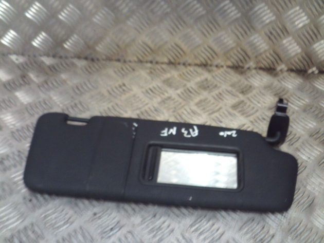 2012 GENUINE AUDI A3 8P FRONT RIGHT DRIVER SIDE SUNVISOR 8P2857552 - Image 2