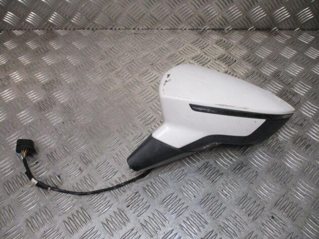 2013 GENUINE SEAT LEON FR FRONT LEFT PASSENGER SIDE DOOR WING MIRROR NSF - Image 3