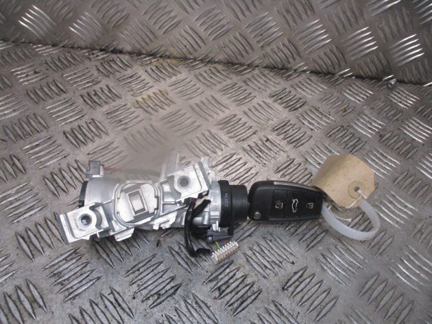 2013 GENUINE AUDI A3 8V IGNITION BARREL & KEY 5Q0905865 1K0905851