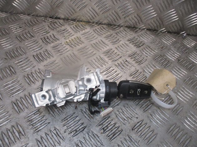 2013 GENUINE AUDI A3 8V IGNITION BARREL & KEY 5Q0905865 1K0905851 - Image 2