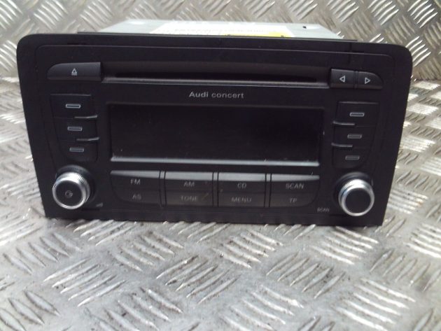 2012 GENUINE AUDI A3 8P RADIO CD PLAYER HEAD UNIT 8P0035186S