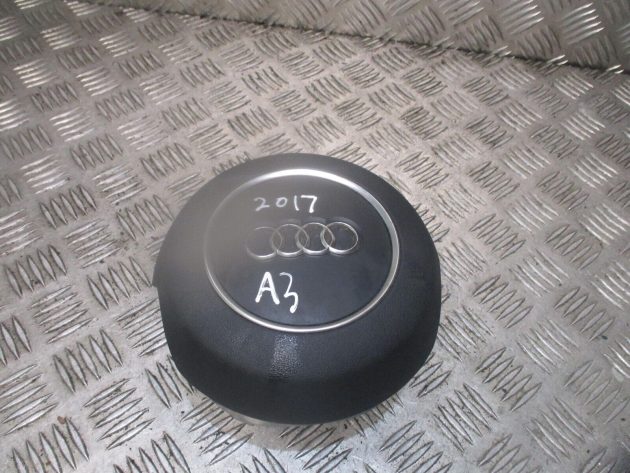 2014 GENUINE AUDI A3 8V FRONT RIGHT DRIVERS SIDE STEERING WHEEL BAG 8V0880201BB - Image 2