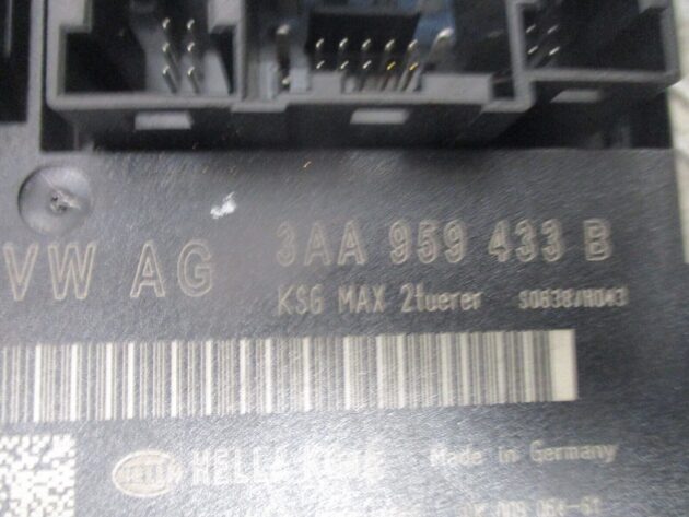 2014 GENUINE VW PASSAT B7 COMFORT CONVENIENCE CONTROL MODULE 3AA959433B - Image 2