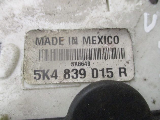 2013 GENUINE VW JETTA REAR LEFT PASSENGER SIDE DOOE LOCK MECHANISM 5K4839015R - Image 2