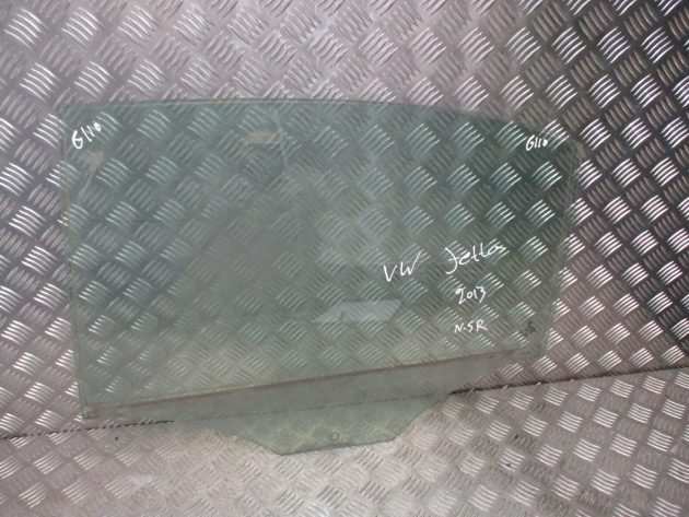 2013 GENUINE VW JETTA REAR LEFT PASSENGER SIDE DOOR WINDOW GLASS