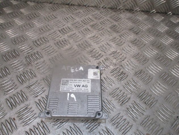 2019 GENUINE SEAT ATECA FRONT RIGHT LED HEADLIGHT BALLAST MODULE 7P5941591AD OEM - Image 2