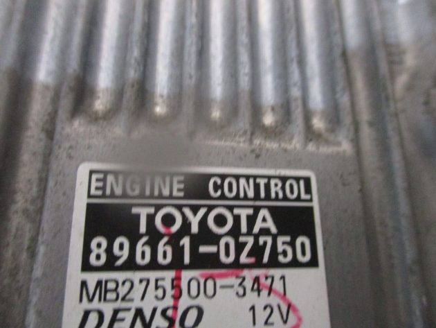 2015 GENUINE TOYOTA AURIS 1.8 HYBRID ECU ENGINE CONTROL MODULE UNIT 896610Z750 - Image 3