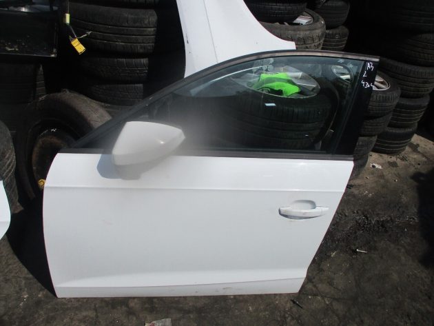 2015 GENUINE AUDI A3 FRONT LEFT PASSENGER SIDE BARE SHELL DOOR NSF - Image 2