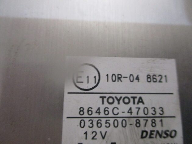 2019 GENUINE TOYOTA PRIUS FRONT LANE ASSIST CAMERA MODULE UNIT 8646C47033 - Image 3
