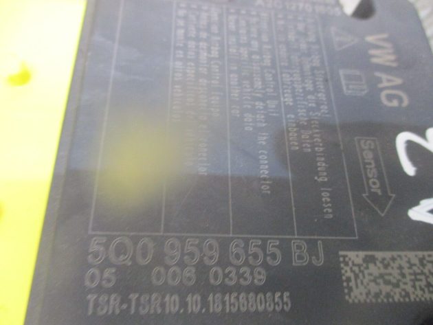 2019 GENUINE AUDI A3 8V SRS ECU CONTROL MODULE UNIT 5Q0959655BJ - Image 3