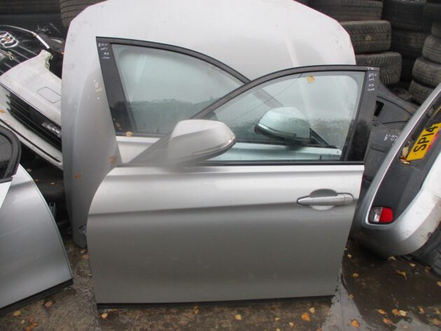 2014 GENUINE BMW 3 SERIES SALOON FRONT LEFT PASSENGER SIDE BARE SHELL DOOR NSF - Image 2