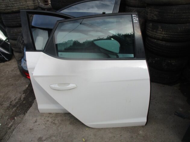 2013 GENUINE SEAT LEON FR HATCHBACK REAR RIGHT DRIVER SIDE BARE SHELL DOOR - Image 3