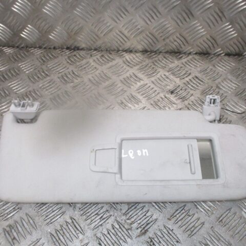 2015 GENUINE SEAT LEON FRONT RIGHT DRIVER SIDE SUN VISOR OSF